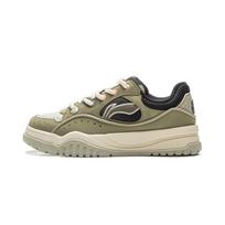 Li Ning Buu Coverage Slip Resistant Cushioning Abrasion Resistant Lightweight Low top Skateboard Shoes Men's AGCV463-3 40