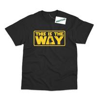 26 Toks yra kelias Įkvėpta „The Mandalorian“ marškinėliai Unisex marškinėliai M
