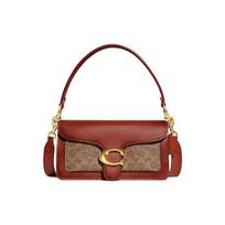 Coach Tabby 26 Klasikinis monogramos odos rankinė per petį Vidutinio dydžio moteriškos rankinės Ruda CI032-B4NQ4 Basic Set (Bag+Dust Bag)