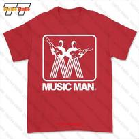 Musicman Logotipas Nuostabus Cond Gitaros Boso Stiprintuvo Marškinėliai Tee 2X8H S