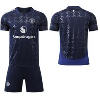 2024-25 Manchester United blue away jersey #10 Rashford Football Jerseys 18