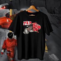 Classic Anime Akira Print T-shirt Men Women Oversized Short Sleeve Casual Cotton Streetwear Hip Hop Harajuku Female Male Clothing 4XL
