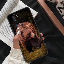 Grizzly Bear For Honor Magic 8 6 7 Pro Case For Honor X9d X9c X9b X9a X8c X8b 200 400 50 70 90 Lite Win RT Honor 200 Pro