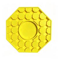 Bee Watering Dish 3D Printed Garden Pollinator Water Feeder Safe Drinking Station Prevents Drowning for Bees Butterflies geltona