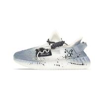 Adidas Originals Yeezy Boost 350 V2 Abrasion Resistant Abrasion Resistant Low top Casual Shoes Unisex White Blue HQ6316(Team373-) 36⅔