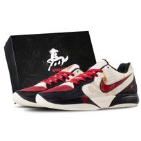 Nike Ja Morant 2 Golden Spear And Iron Horse Low top Basketball Shoes Men's Black Red FD7327-100(Team144-) 42.5