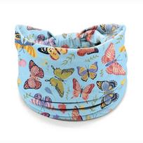 New Elastic Wide Headbands Boho Flower Print Turban Star Printed Wide Brim Hair Scarf Women