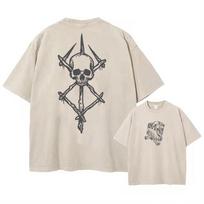 Vintage Anime Berserk Guts Griffith Print Washed T Shirt Men Street Trendy Tshirts Hip Hop Cotton Tshirt Harajuku Male Tops S