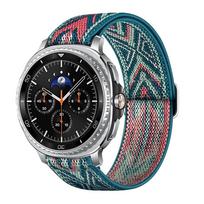 Sport Nylon for Samsung Galaxy watch 8/8 classic/ultra 2025 band 40mm 44mm 46mm Adjustable brecelet correa Galaxy watch 8 strap Galaxy watch 8