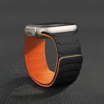 Magnetic Silicone Strap For Apple Watch bands ultra 2 3 49mm 44mm 40mm 41mm 46mm 42mm 45mm Bracelet IWatch Series 11 9 8 7 SE 10 42 44 45 49 S10-46mm