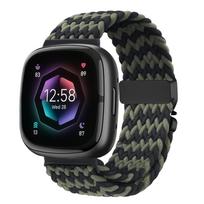 Parachute Braided Strap for Fitbit Versa 4 3 Sense 2 band Accessories replacment sport nylon Bracelet correa Fitbit Versa4 Strap For Fitbit Versa 4