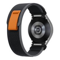 Trail loop Band for Samsung Galaxy watch 7 6 4 classic 44mm 40mm 47mm 43mm/5 Pro 45mm Nylon correa bracelet Galaxy watch 6 Strap watch 7 44mm 40mm juoda pilka spalva