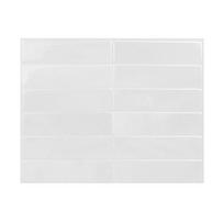 Waterproof Self Adhesive Tile Wall Stickers Oil-proof Moisture-proof Wallpaper Anti Fouling DIY balta