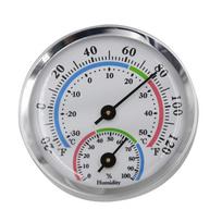 Thermometer Hygrometer Sensor -30-50℃ 0~100%RH Wall Mounted Temperature Humidity Meter Gauge For Home Indoor Kitchen Sauna sidabras