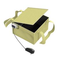 -50-110 Celsius Dough Proofing Box with Heating Pad Precise Temperature Control Bread Proofer Foldable Sourdough Starter Box
