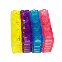 Sensory Soft Building Blocks Set for Kids - Squishy Squeezable Stretchable Construction Playset Educational Puzzle Toy