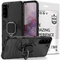 Etui Alogy Stand Ring Armor Do Samsung Galaxy S21 Plus Czarne