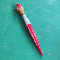 Creative Giant Paint Brush Balloon Large Blow Up Paintbrush Lightweight PVC Classroom Decoration Graduation Party 10inch raudona