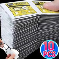 100PCS Anti-Fog Cleaner Wet Wipes Disposable Eyeglasses Cleaning Lens Cloths Independent Packaging Screen Glasses Cleaning Tools