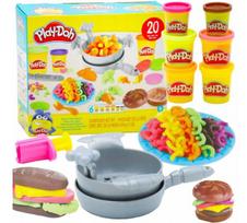 Play-Doh Zestaw Obiadowy Xxl 6 Tub I 20 Elementów F8119
