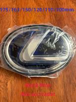 No Acc Radar Fit for Lexus Front Emblem Rear Trunk Badge Sticker CT200H IS250 ES GS UX RX IS GX470 RX400 ES200 ES300 GS300 IS30 100mm mėlyna