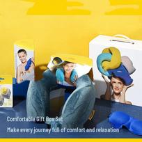 TRAVEL BLUE Memory Foam U-Pillow Gift Set
