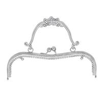 Mini Metal Purse Frame Kiss Clasp Bag Hardware Vintage Bag Kiss Clasp Lock Purse Frame DIY Craft