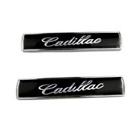 2pcs Car Fender Side Metal Sticker Emblem Rear Trunk Badge for Cadillac ATS BLS CT4 CTS STS XLR XT4 XTS Escalade Deville DTS
