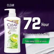 Clear & Fresh Anti-Dandruff Oil Control Shampoo for Women