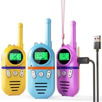Walkie Talkie Dla Dzieci 3Szt Łoki Toki Krótkofalówki Zestaw Xgetop