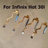 Fingerprint Scanner For Infinix Hot 30i Home Button Fingerprint Menu Return Key Sensor Flex Cable For Hot 30 Play NFC 4G Hot 30i White