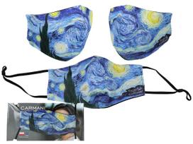Maseczka Ochronna Wielorazowa Gwiaździsta Noc Van Gogh Maska Na Twarz