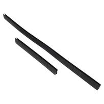 2 vnt. Priekinės stogo lietaus latako moldingai Toyota Land Cruiser 200 serijai Lexus LX570 URJ201 75551-60110 75555-60020 China Mainland black