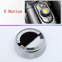 Console Accessory Material ABS, FOR CRYSTAL Multimedia Knob 3D Forged Craftsmanship Scratch And Wear Protection Precise Fit