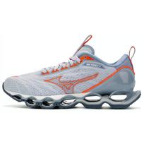Mizuno Wave Prophecy 11 Women's Running Shoes Gray Blue Orange J1GD220066 36.5