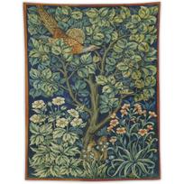 DDCBNS William Morris Vintažinis augalų sieninis gobelenas 75x100 juoda
