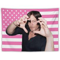 Tapestry ykhjsdmz daryl star dixon pink 75x100 juoda