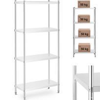 Metal Storage Rack For Catering Up To 200 Kg 80 X 40 X 180 Cm