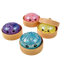 Mazas koldūnas skvišas / Kawaii squishy dumpling dėžutėje - blizgus