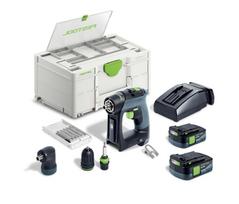 Festool akumuliatorinis grąžtas-atsuktuvas CXS 12 2,5-Set