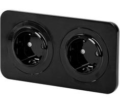 Aigostar - Dviguba SCHUKO rozetė, 250 V / 16 A