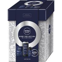 NIVEA MEN Deep Collection dovanų rinkinys kūnui ir veidui