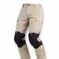 CLOVER kelių apsaugos Out Knee Pro 2 CE juodos