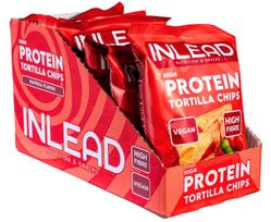 Inlead High Protein Tortilla Chips 6 x 50 g Paprika