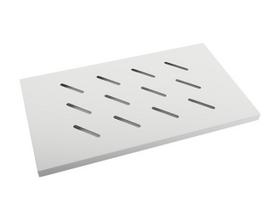 LANBERG AK-1001-S 19" Fixed Rack Shelf 1U 500x280mm, Grey