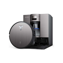Dulkių siurblys robotas Ecovacs DEEBOT X11 OmniCyclone, Juodas + Dovana (2vnt. valymo priemonės)