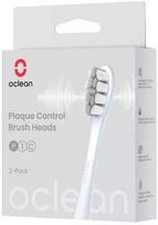 OCLEAN Plaque Control Brush Heads P1C Silver, 2 count