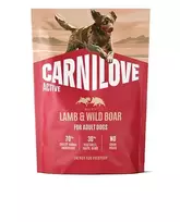 Carnilove Active Lamb - Wild Boar Adult sausas maistas šunims : Pakuotė - 1.5 kg