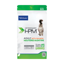 Virbac Veterinary HPM Adult Salmon Neutered & Entire Cat visavertis sausas pašaras sterilizuotoms ir nesterilizuotoms katėms - 1.5 kg