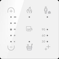 AIRFI VALDYMO PULTAS SENTO BALTAS